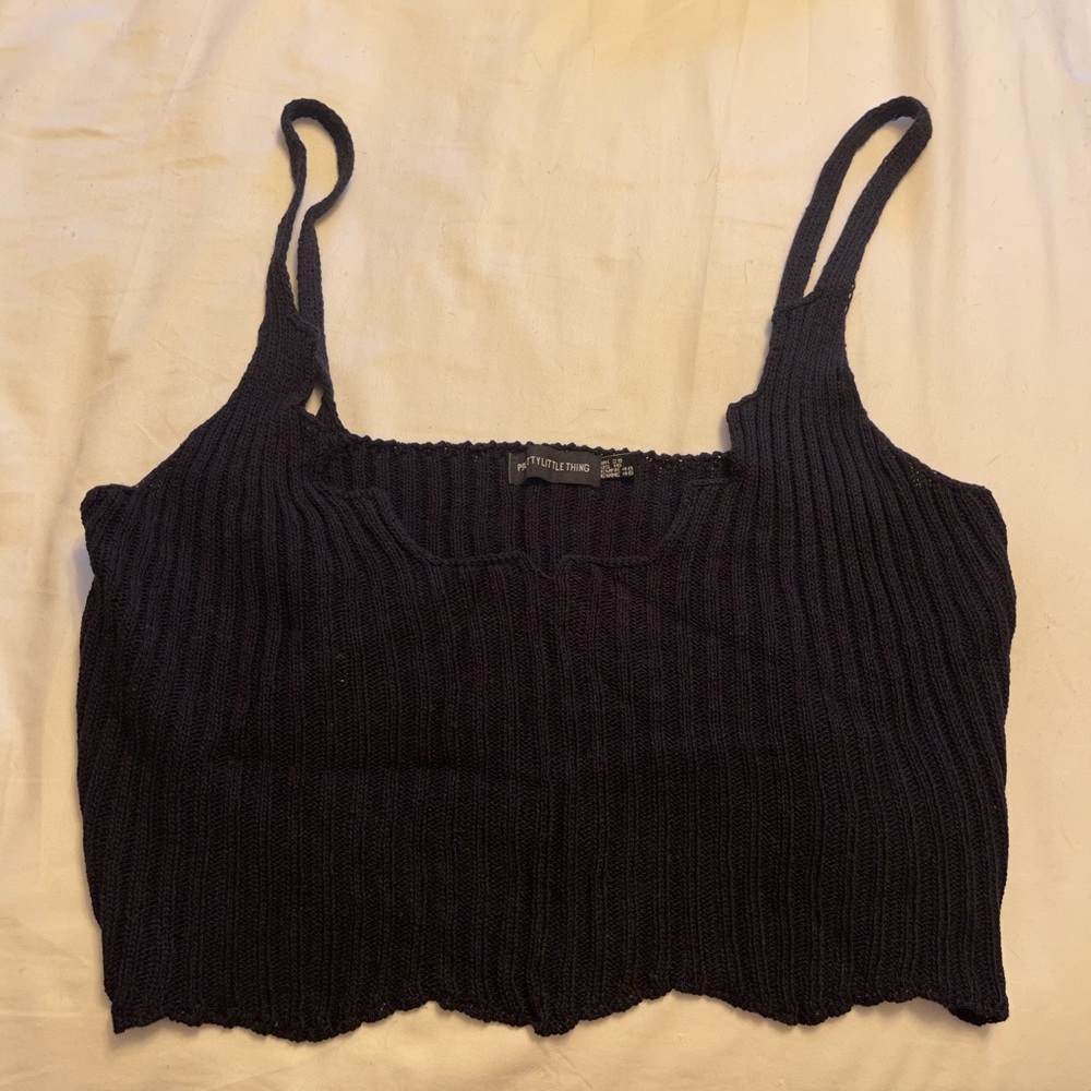 Pretty little thing cropped top size 16 - plus